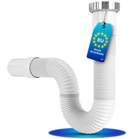Flexibler Siphon für Küchenspüle