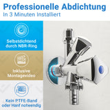 Kombi-Eckventil