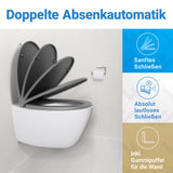 Oval Grau Anthrazit