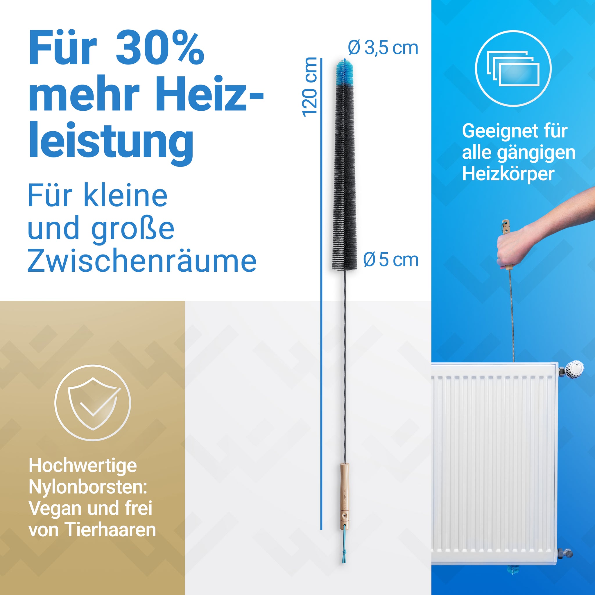 Heizkörperbürste [Einzeln]