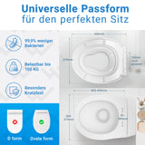 WC-Deckel Oval Familiensitz mit Absenkautomatik