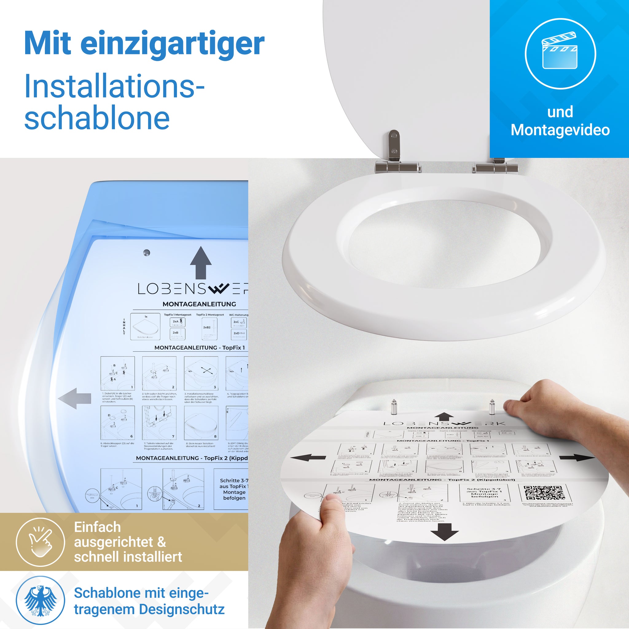 MDF - Holz - Weiss Glanz
