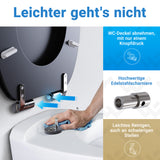 MDF - Holz - Schwarz Matt