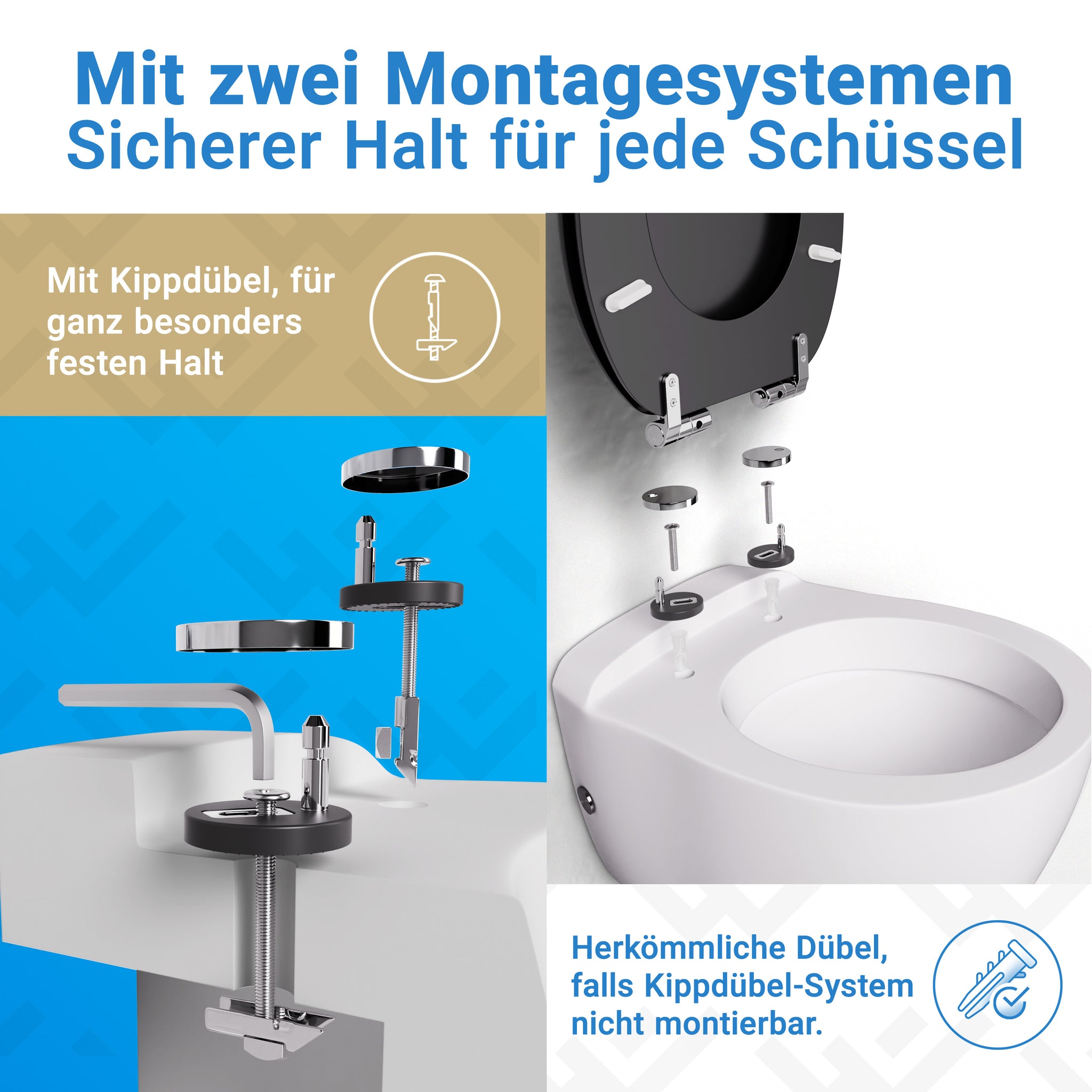 MDF - Holz - Schwarz Matt