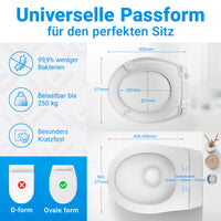 Toilettensitzerhöhung [5 cm]