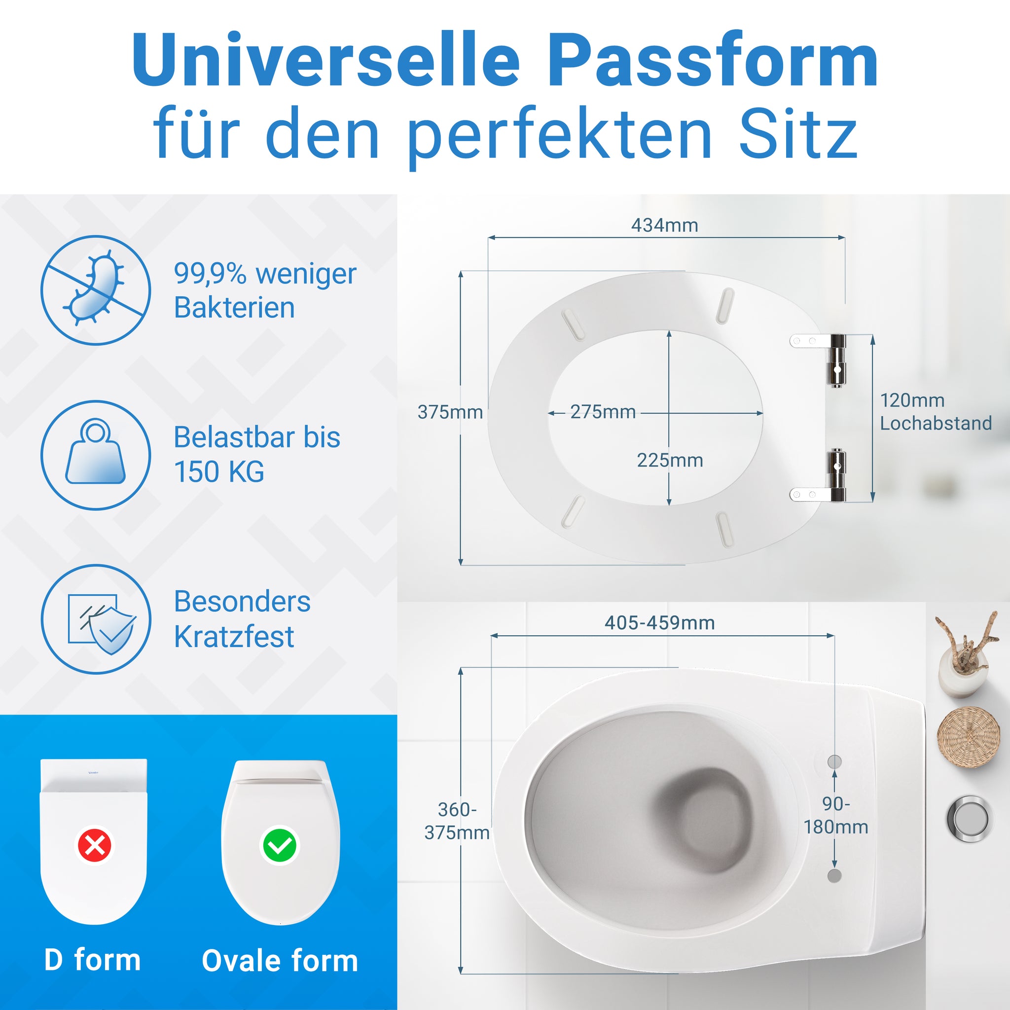 MDF - Holz - Weiss Glanz