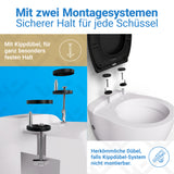 Oval Schwarz Matt