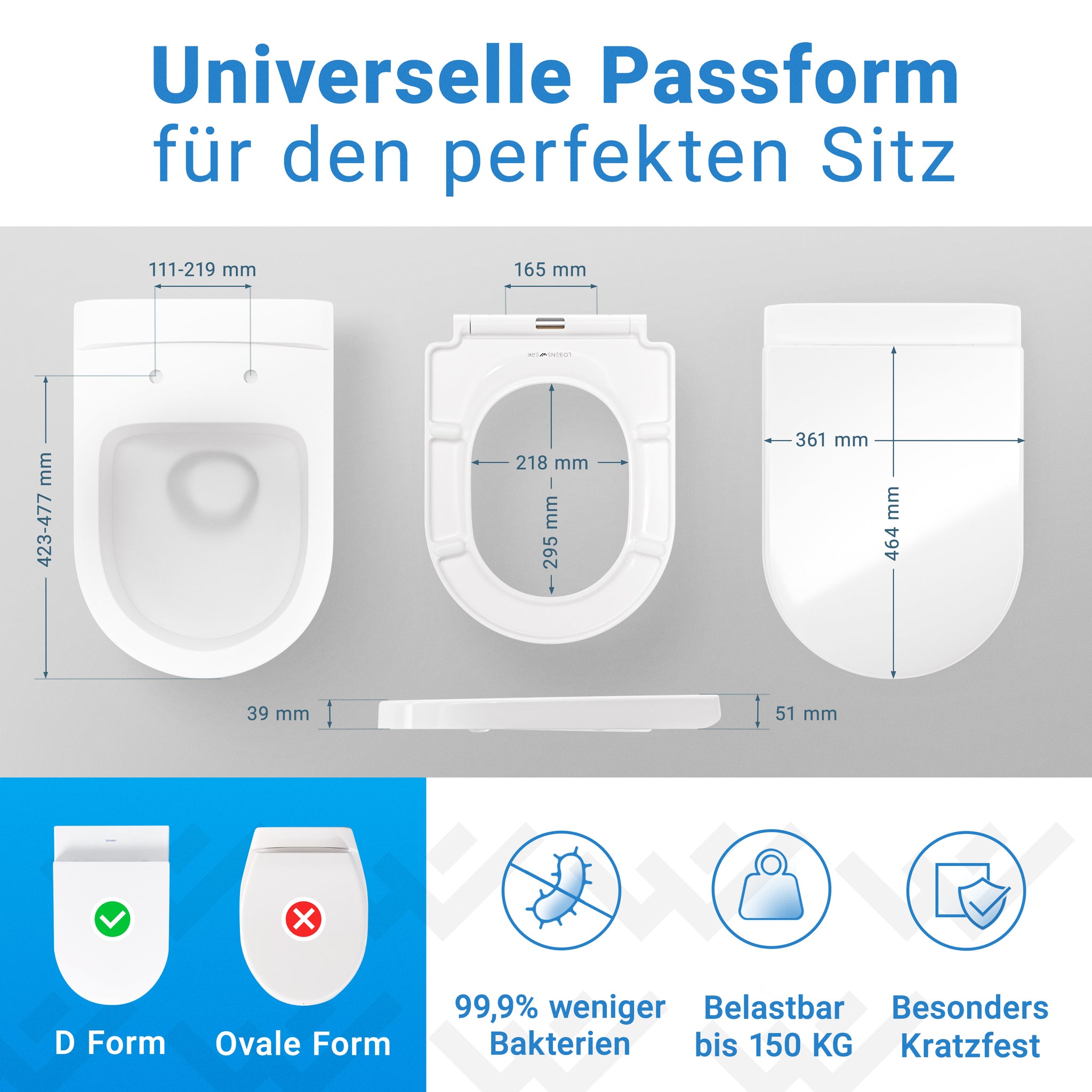 D-Form Lang (464 mm)