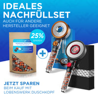 Mineralperlen Nachfüllset [Reicht für 18 Monate]