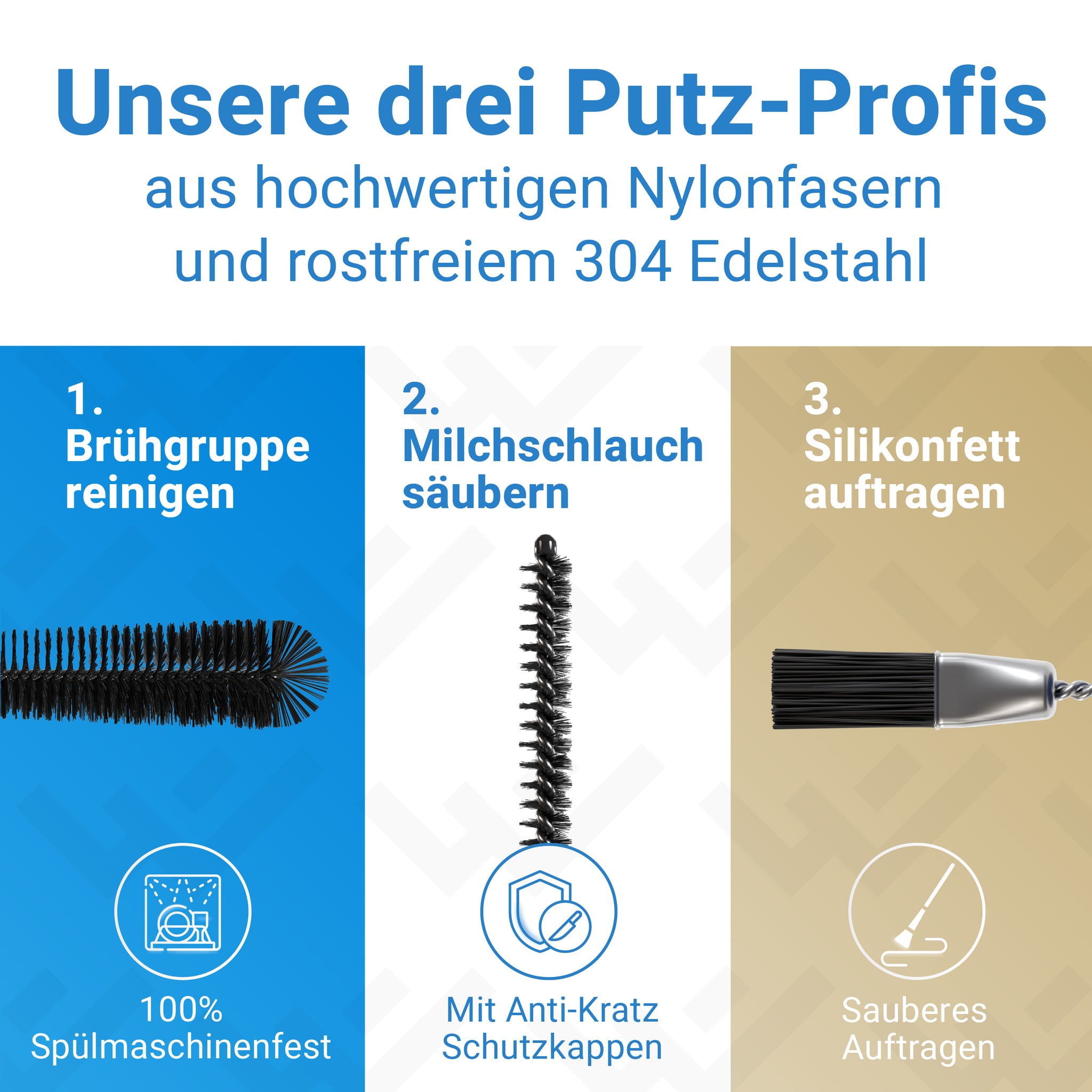 Pflegeset für DeLonghi Kaffeevollautomaten