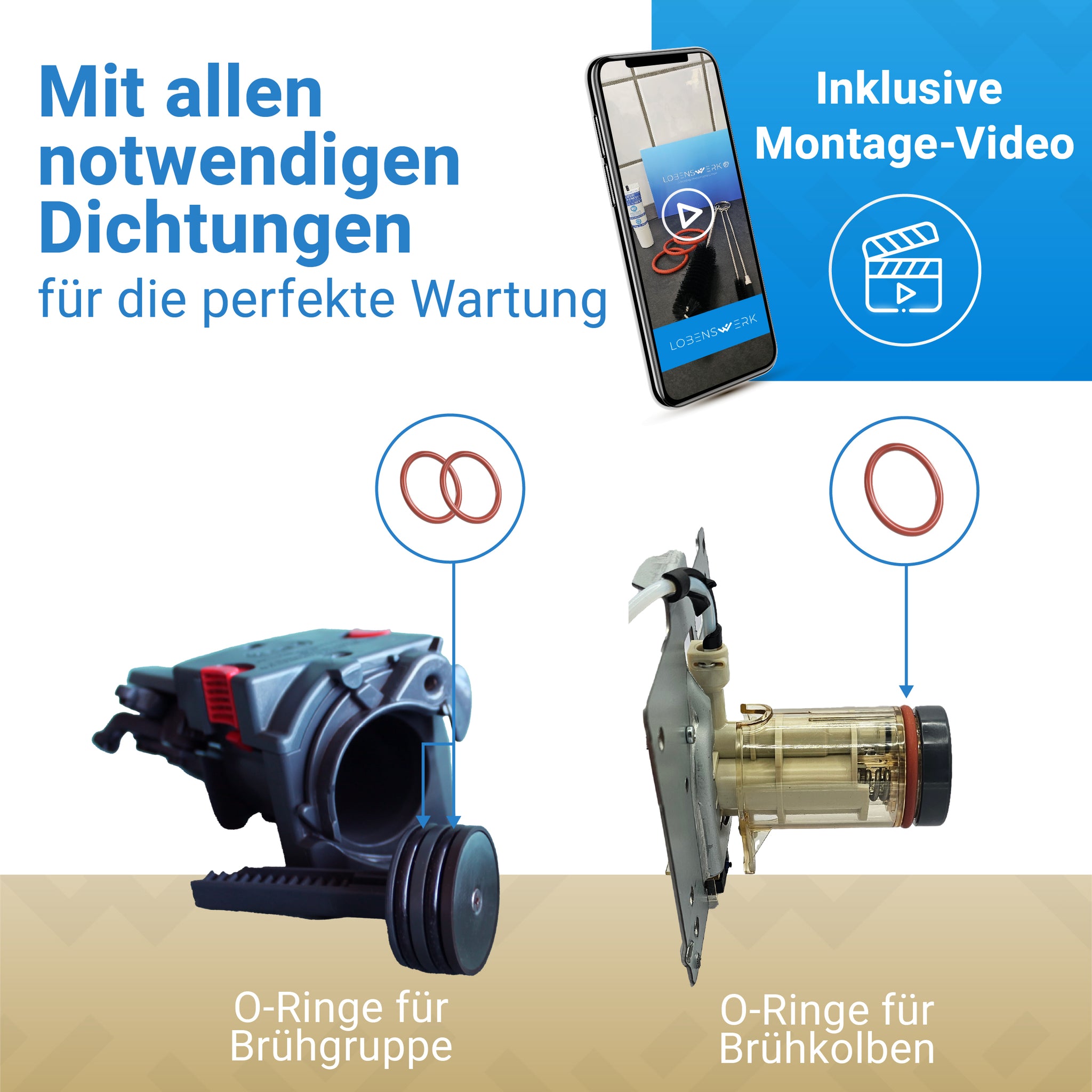 Pflegeset für DeLonghi Kaffeevollautomaten