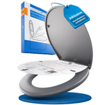 Oval Grau Anthrazit
