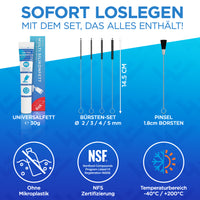 inkl. Bürsten-Set