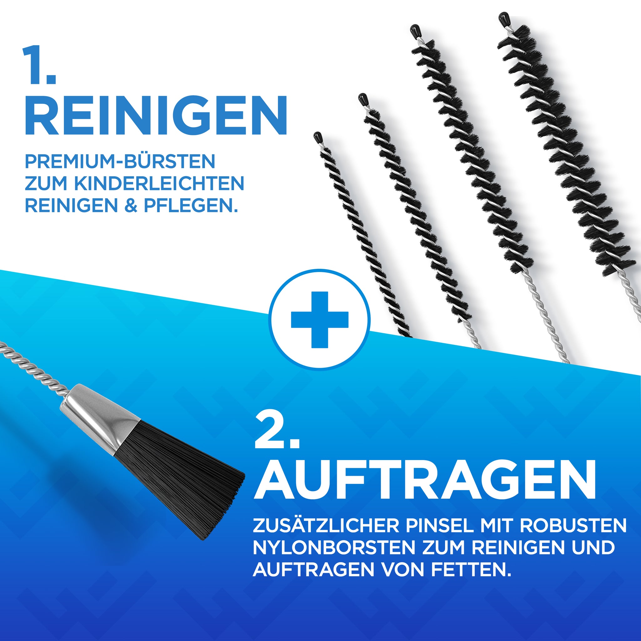 inkl. Bürsten-Set